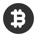 Bitcoin Circle SVG Icon